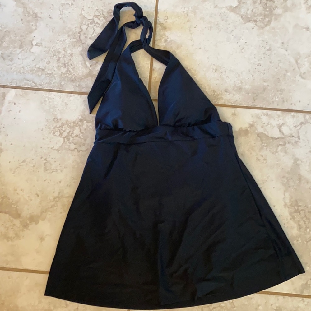 Backless halter NWOT one piece swimsuit